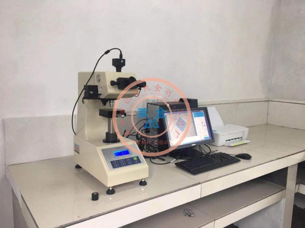 客户选购我司数显维氏硬度计，轻松检测出氮化产品的硬度及氮化层深